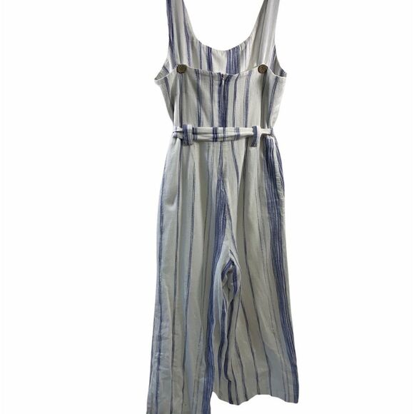 J.O.A. Jumpsuit Culotte Pants Striped Size S - Picture 3 of 11